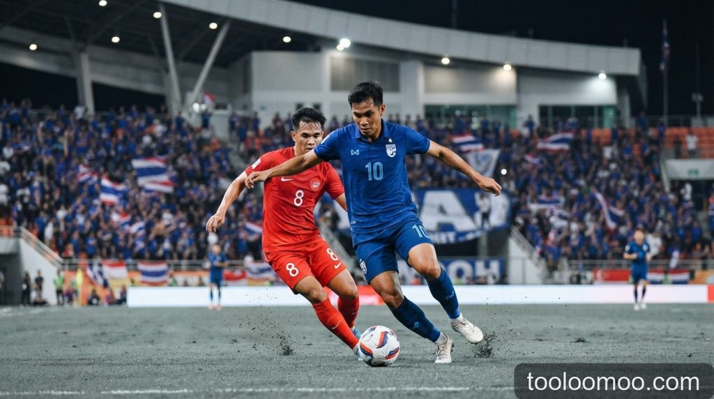 ASEAN Cup 2026: Thái Lan quyết tâm định đoạt tấm vé chung kết trước Singapore