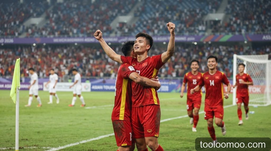 U23 Việt Nam tại ASIAD 2026: Chiến thắng Philippines và cánh cửa vào tứ kết